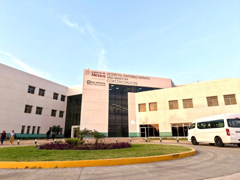 Primer bebé nace en hospital materno infantil de Coatzacoalcos