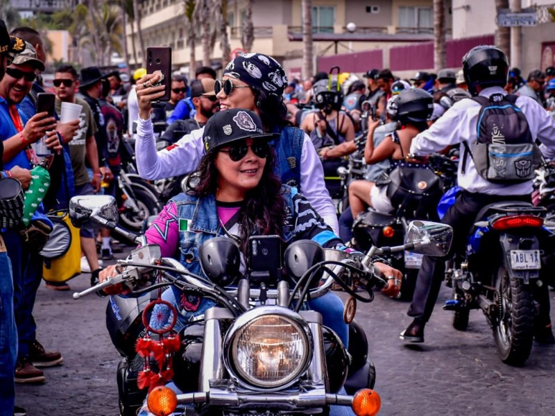 Primer día de bikers deja 13 accidentados en Mazatlán