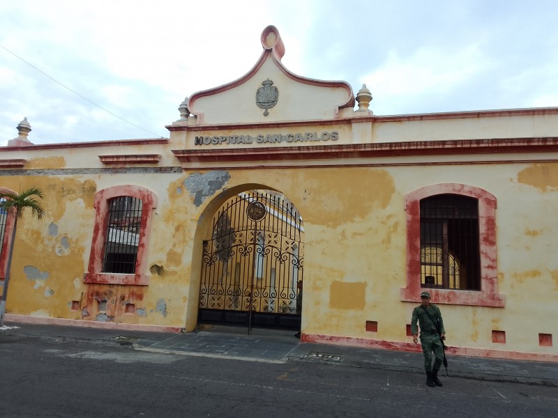 Primer hospital militar de América en abandono