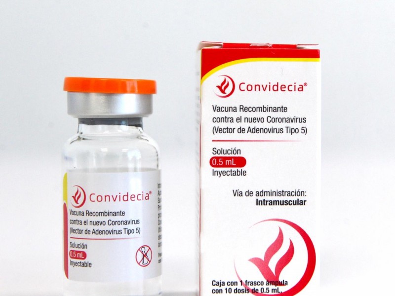 Primer lote de vacunas CanSino sale de Querétaro