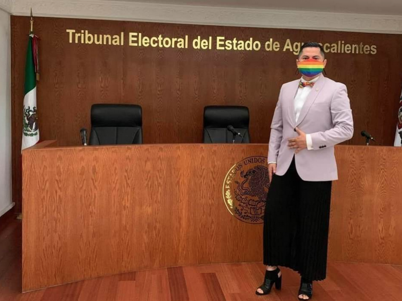 Primer magistrade electoral no binarie en Aguascalientes