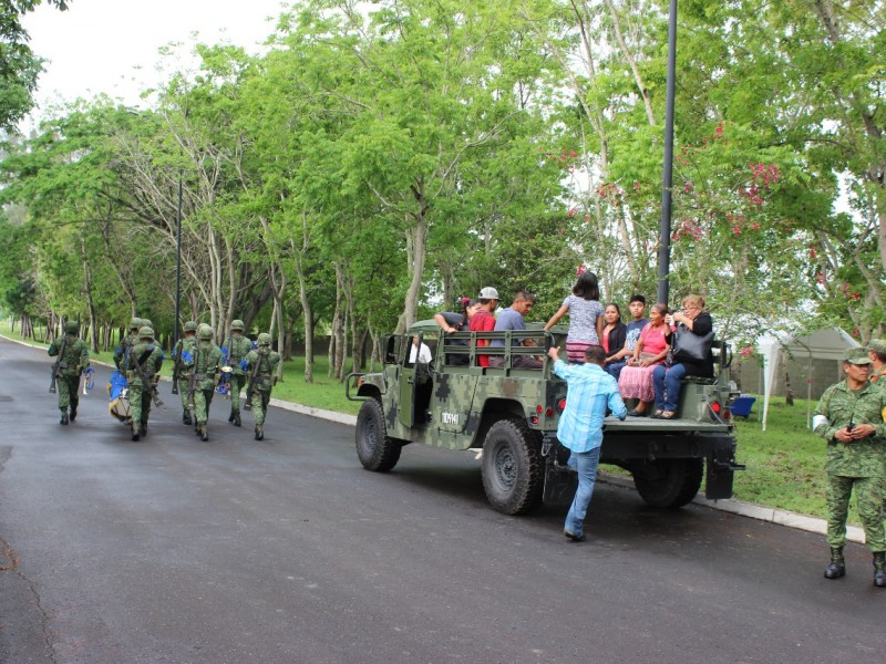 Primer Paseo Dominical de la SEDENA en Tuxpan