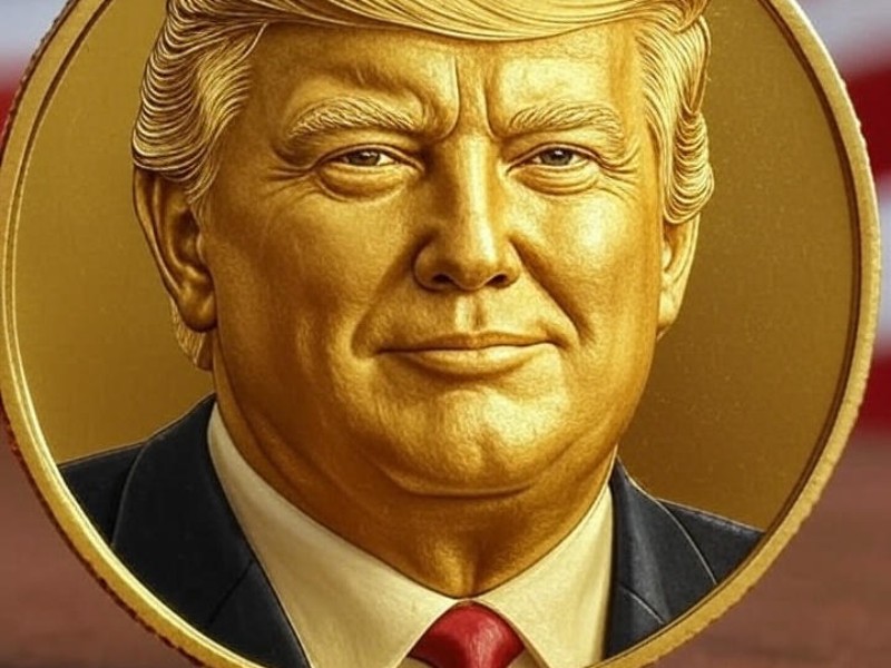 Primera moneda con Trump podría circular en 2026