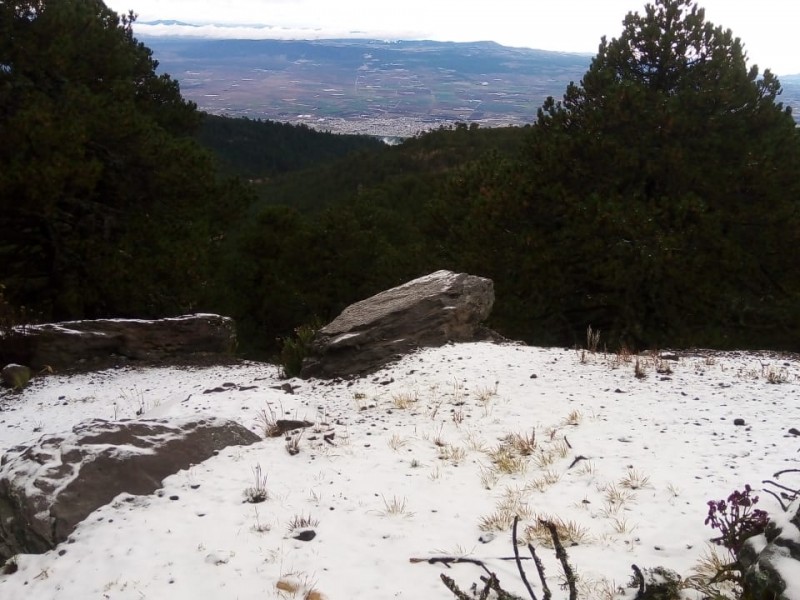Primera nevada en Cofre de Perote y Pico de Orizaba