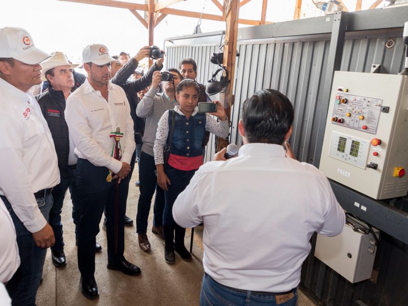 Primera planta productora de carbón en el país