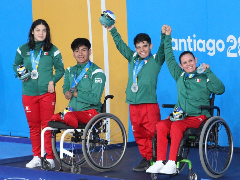 Primeras medallas de paratletas de Guanajuato en Santiago 2023