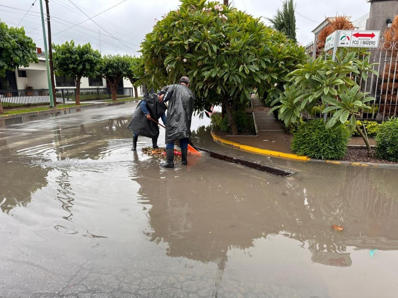 Principales vialidades y algunas colonias se inundaron por lluvias