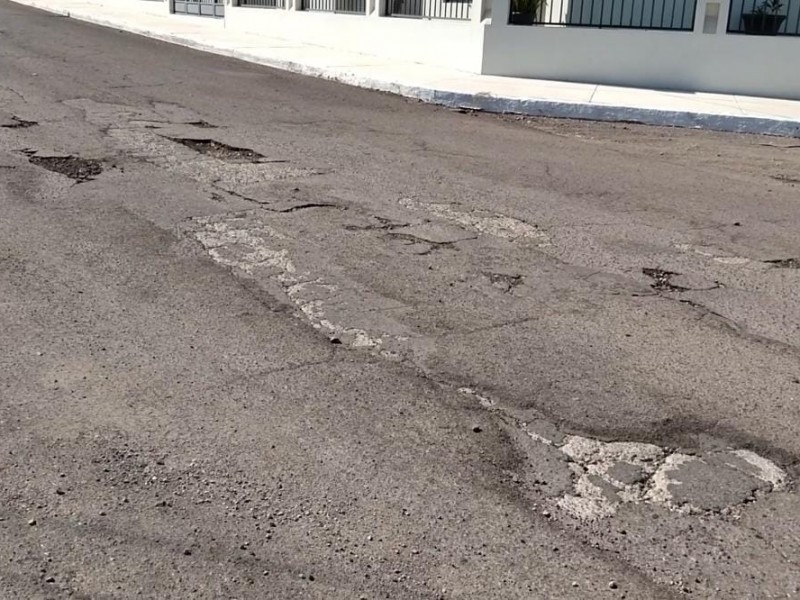 Prioridad para infraestructura son calles principales