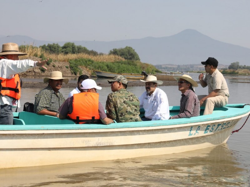 Priorizarán rescate de manantiales del Lago de Pátzcuaro