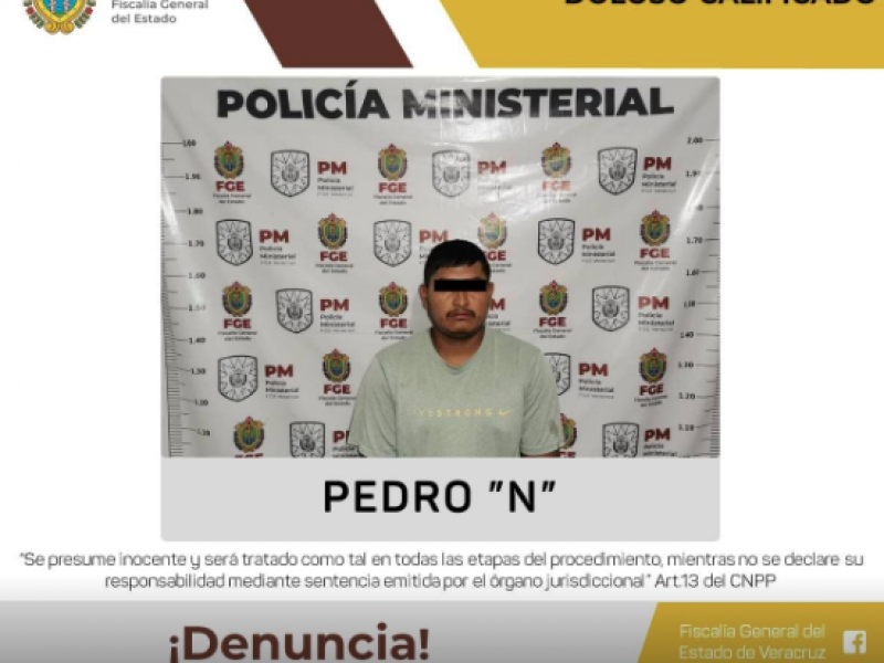 Prisión preventiva a Pedro 