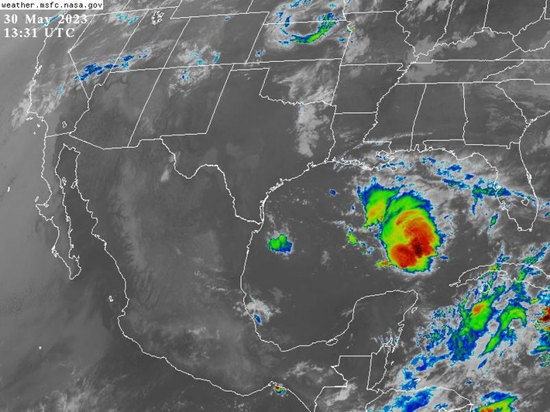 Probabilidad de lluvias para el estado de Veracruz