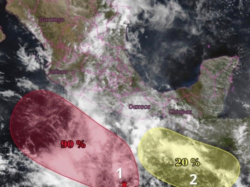 Probable evolución de ciclón tropical para el fin de semana