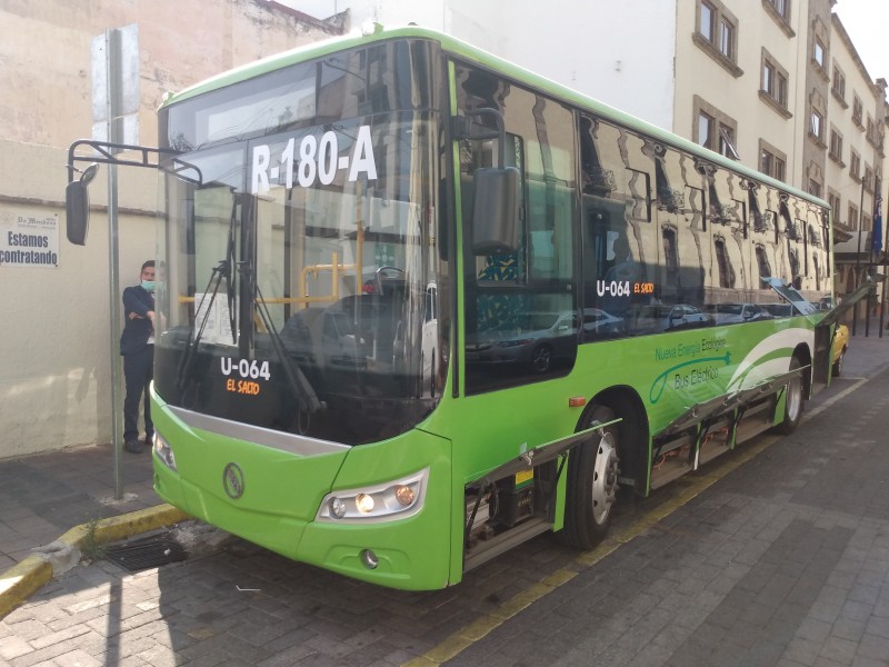 Probarán camión eléctrico para transporte urbano