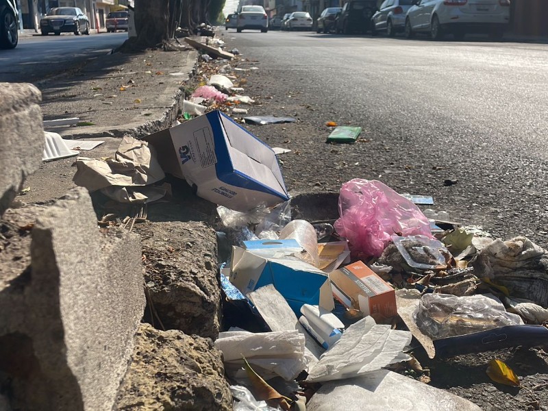 Problemas de basura afectan a vecinos en la Avenida del Trabajo diariamente