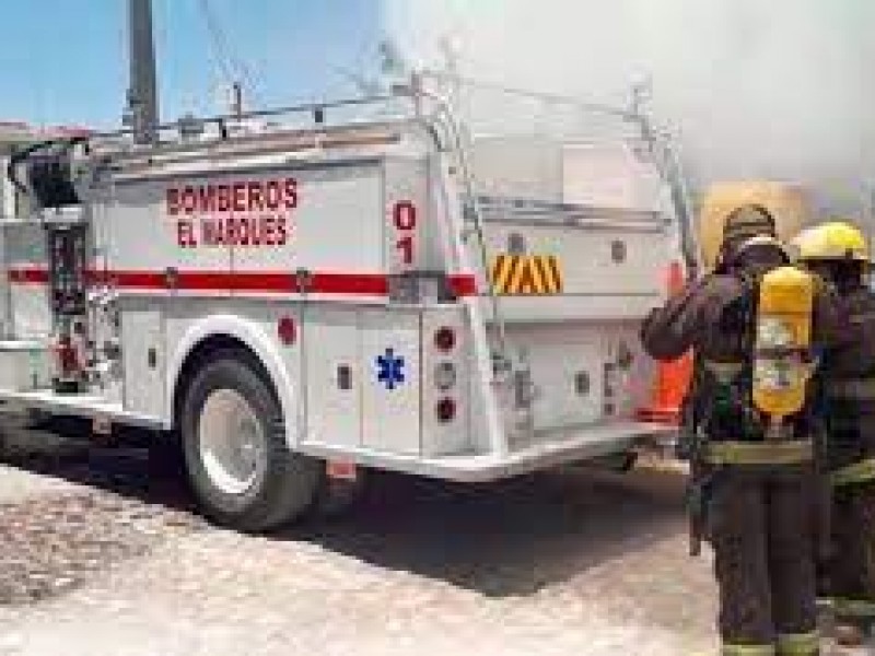 Problemas  de luz para Bomberos del Marqués