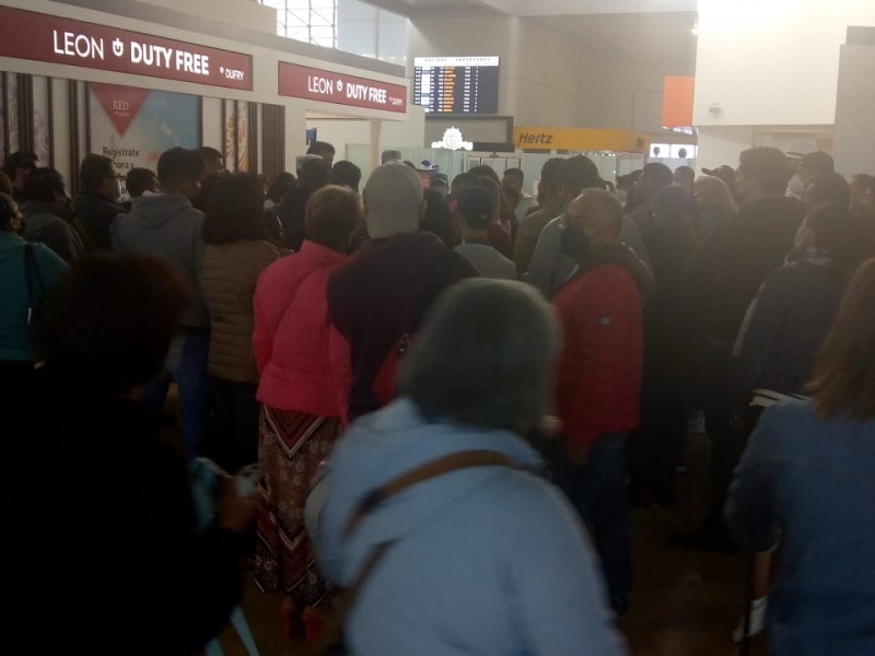 Problemas en el Aeropuerto de Gto