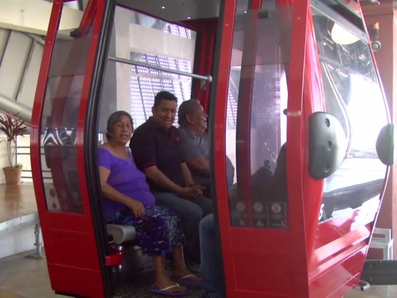 Fallas no ahuyentan a visitantes del Teleférico