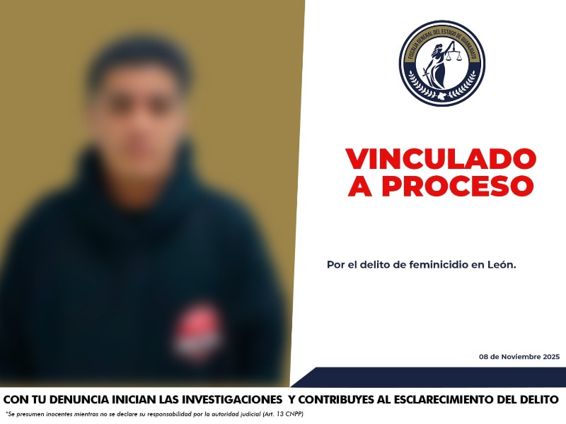 Procesa FGEG a sujeto por feminicidio de su madre en León