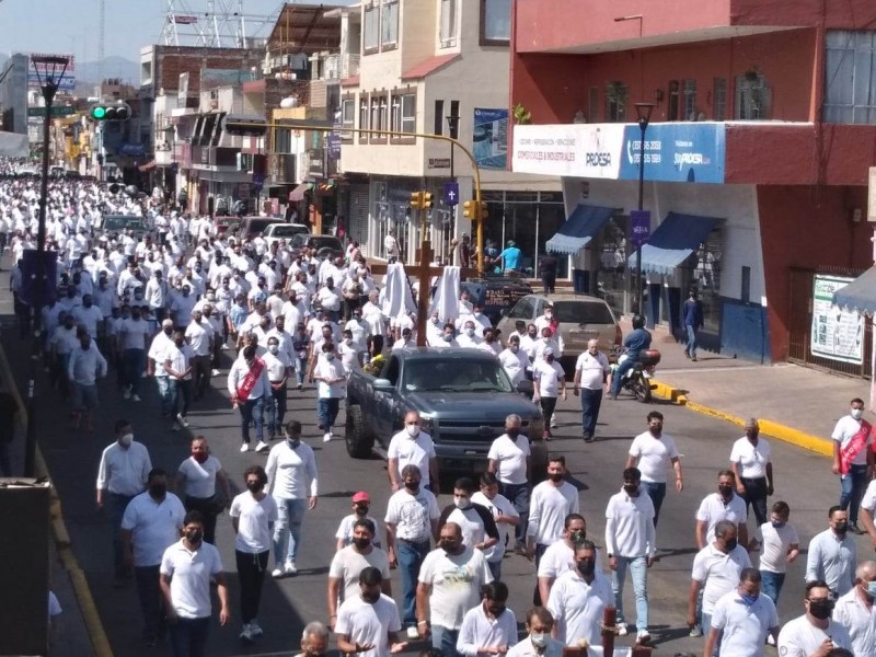 Procesión del silencio espera participación de 30 mil hombres