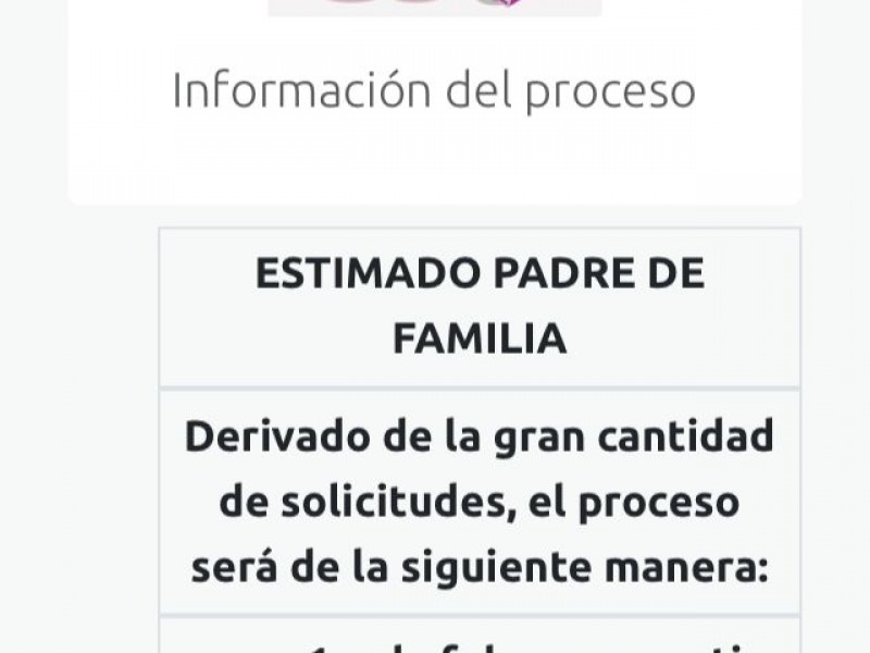 Proceso de preinscripción en Veracruz hasta el 4 de febrero