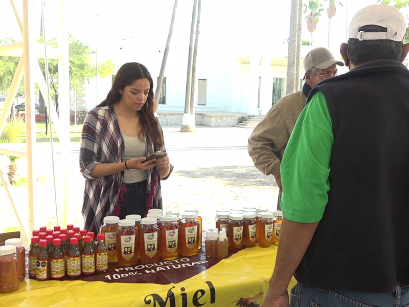 Productores apícolas comercializan miel en la Esperanza