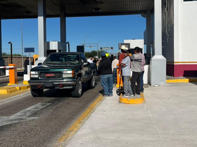 Productores liberan caseta en Sonora y exigen concesión total de agua
