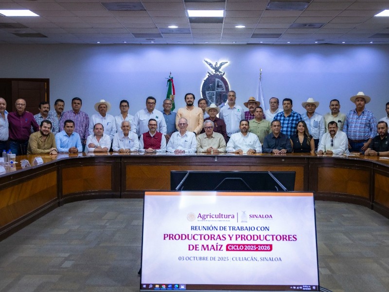 Productores Sinaloenses presentan propuestas de comercialización del maíz ante Agricultura