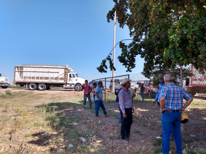 Productores toman bodega Columbia en Guasave