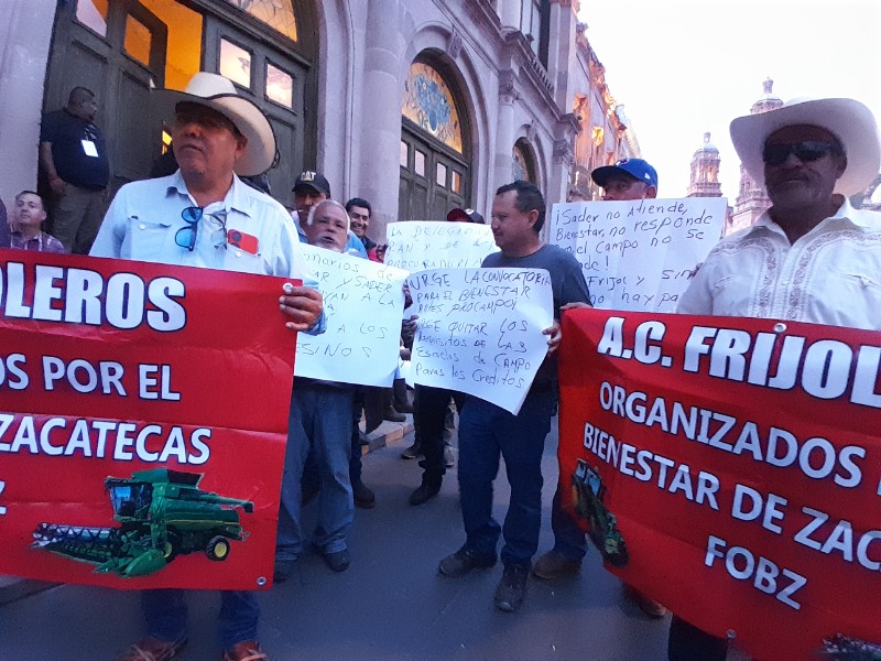 Productores zacatecanos exigen ampliar apoyos y reactivar seguro catastrófico