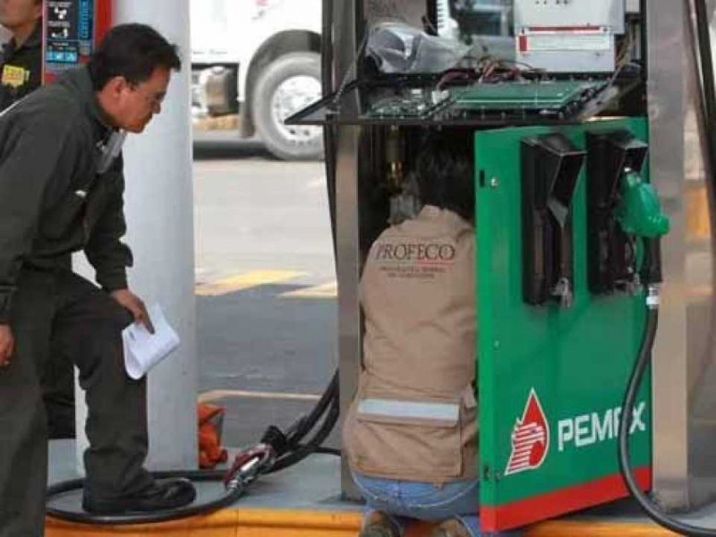 PROFECO encuentra rastrillo en gasolinera de Nayarit