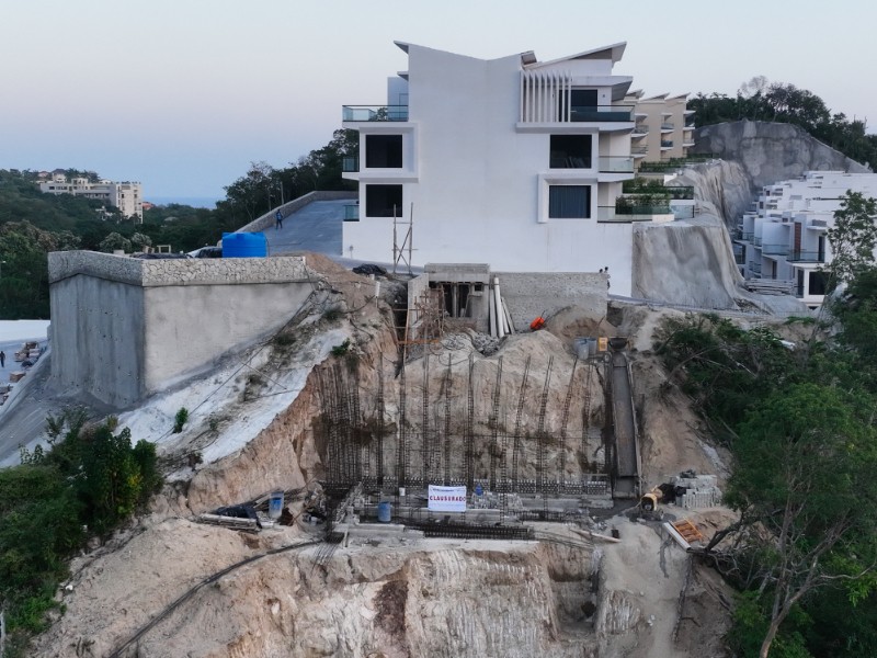 Profepa clausura cuatro desarrollos inmobiliarios en Huatulco por irregularidades Profepa clausura cuatro desarrollos inmobiliarios en Huatulco por irregularidades