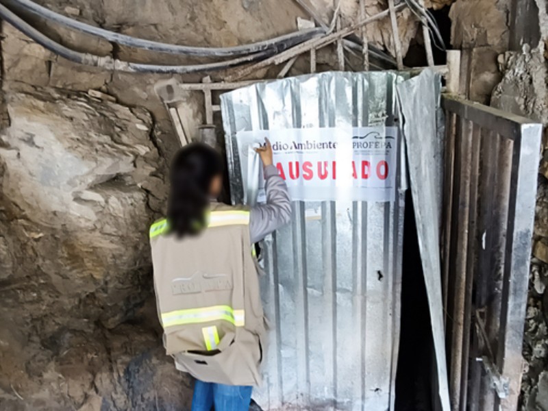 PROFEPA suspende por reincidencia mina de mercurio en Sierra queretana