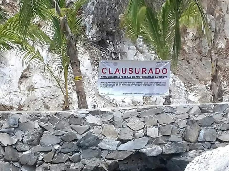 Profepa y Semarnat clausuran construcción en Contramar