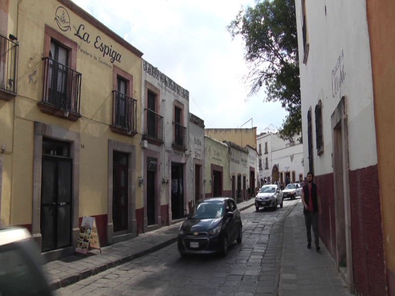 Programa de bacheo en el centro histórico