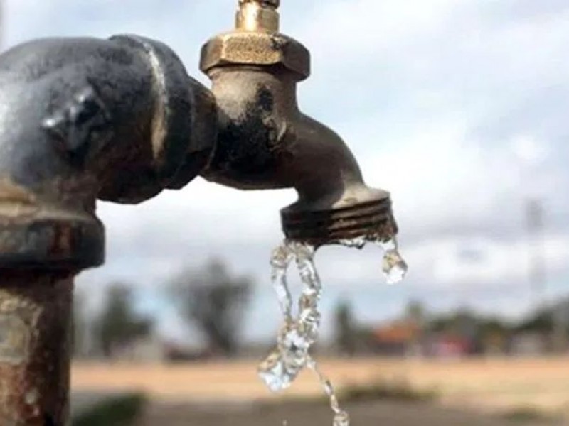 Programa de distribución de agua para hoy en Guaymas