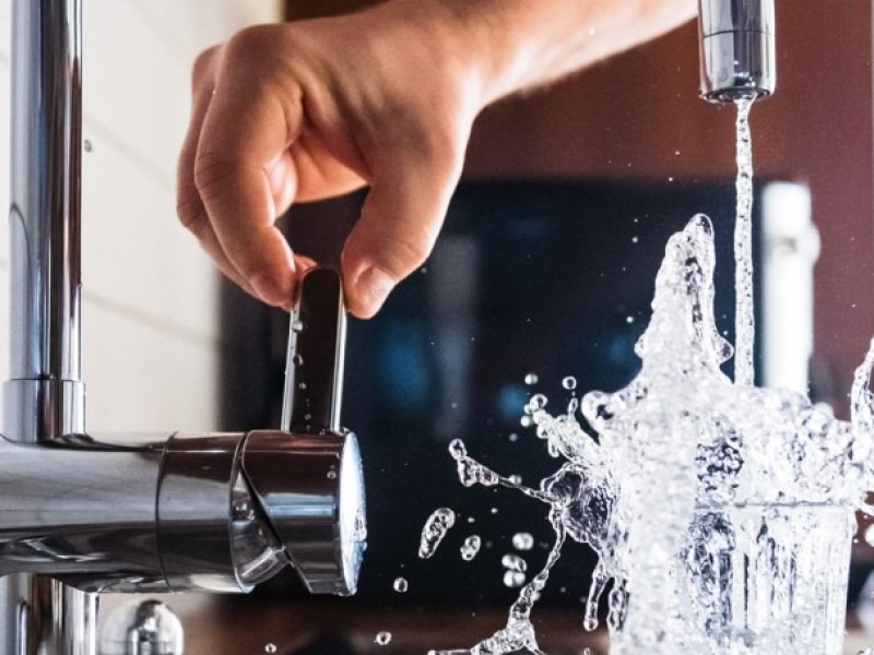 Programa de distribución de agua potable del hoy Lunes