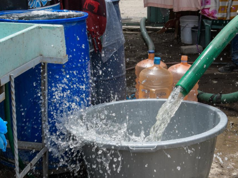 Programan tandeo de agua potable en Tuxpan
