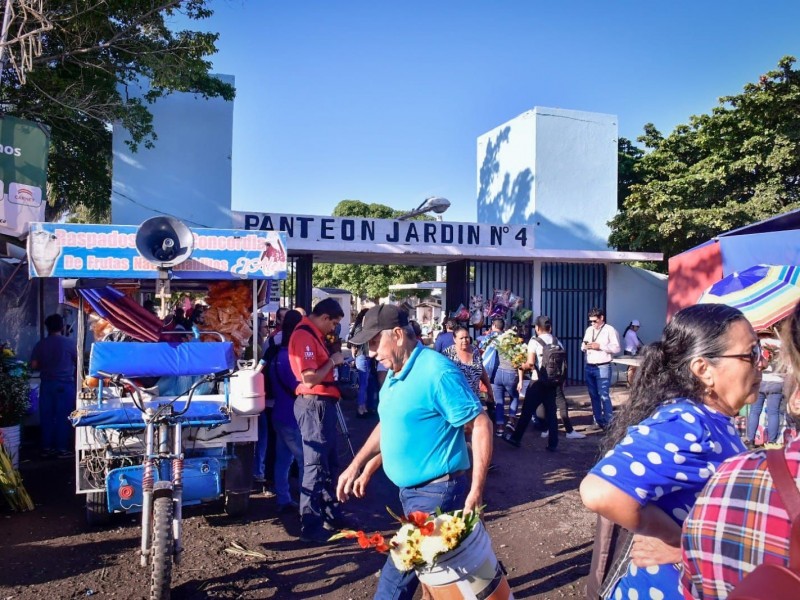 Prohibida la venta y consumo de alcohol en los cementerios