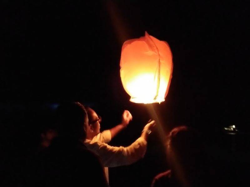 Prohibida venta y uso de globos de cantoya