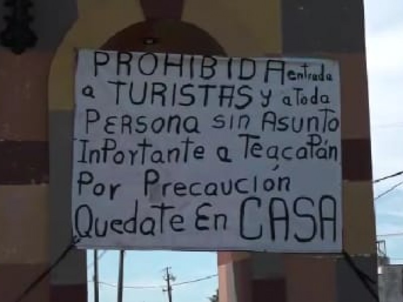 Prohibido el paso a turistas en Teacapán