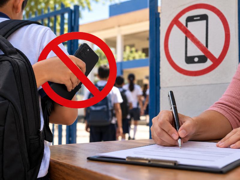 Prohibirán celulares en escuelas de Guanajuato; padres deberán firmar cartas responsivas