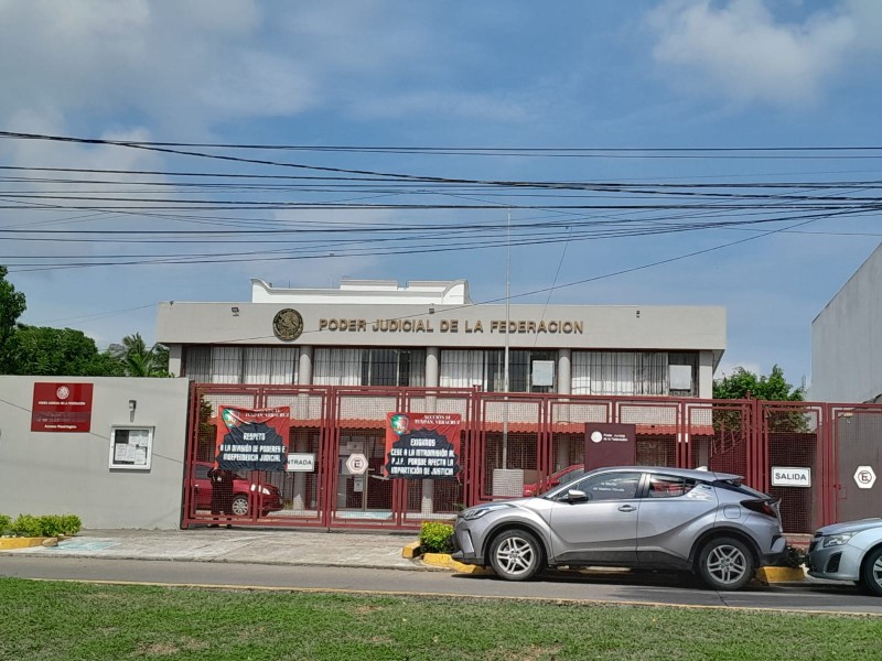 Prolongan paro de labores en juzgados de Tuxpan