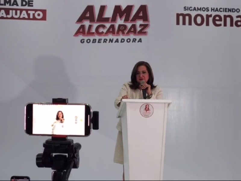 Promete Alma Alcaraz reducir al 50% delitos de alto impacto
