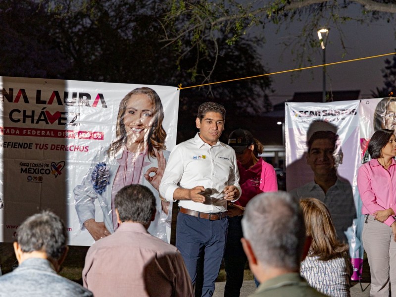 Promete Oscar Santos un gobierno cercano a la gente