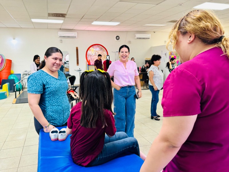 Promueve DIF Municipal servicios de rehabilitación física, equinoterapia y cámara sensorial