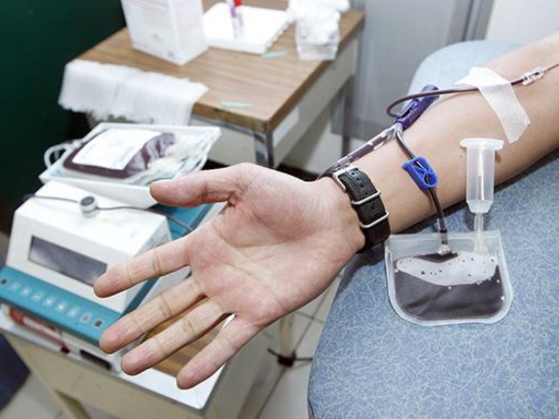 Promueve donación voluntaria de sangre