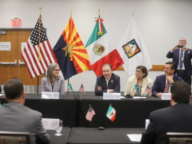 Promueve gobernador Alfonso Durazo Plan Sonora en Arizona;
