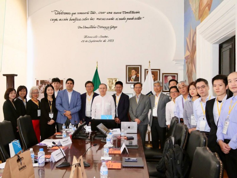 Promueve Gobernador potencial económico de Sonora ante empresarios de Taiwán