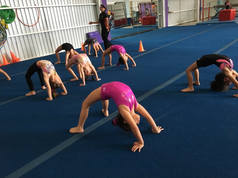 Promueve Instituto del Deporte de Guaymas Academia de Gimnasia.