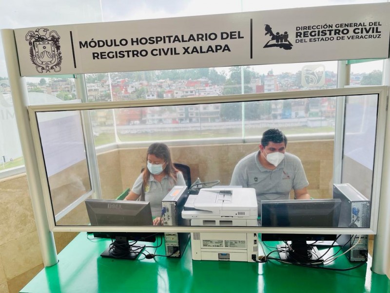 Registro Civil de Xalapa cuenta con módulos de trámites oficiales